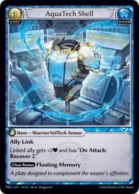 AquaTech Shell - .asphodel/paradise - Grand Archive TCG card