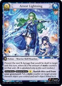 Arrest Lightning - .asphodel/paradise - Grand Archive TCG card
