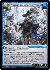 Augustine, Votary of Yore - .asphodel/paradise - Grand Archive TCG card