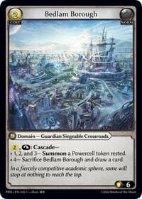 Bedlam Borough - .asphodel/paradise - Grand Archive TCG card