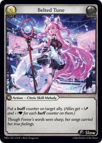 Belted Tune - .asphodel/paradise - Grand Archive TCG card