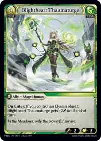 Blightheart Thaumaturge - .asphodel/paradise - Grand Archive TCG card