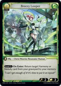 Breezy Looper - .asphodel/paradise - Grand Archive TCG card