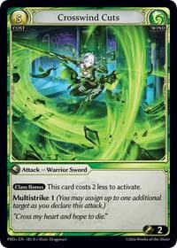 Crosswind Cuts - .asphodel/paradise - Grand Archive TCG card