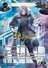 Dante, Aenean Initiate (CSR) - .asphodel/paradise - Grand Archive TCG card