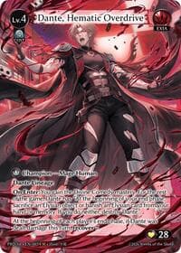Dante, Hematic Overdrive (UR) - .asphodel/paradise - Grand Archive TCG card