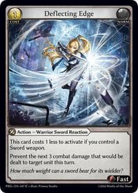 Deflecting Edge - .asphodel/paradise - Grand Archive TCG card