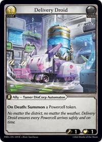 Delivery Droid - .asphodel/paradise - Grand Archive TCG card