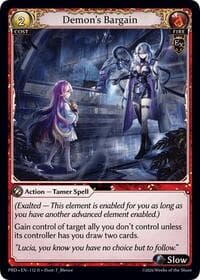 Demon's Bargain - .asphodel/paradise - Grand Archive TCG card