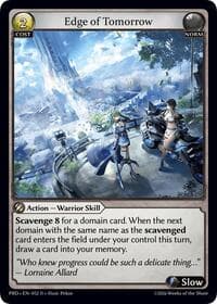 Edge of Tomorrow - .asphodel/paradise - Grand Archive TCG card