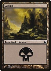 Swamp (240) - Theros - Magic: The Gathering card