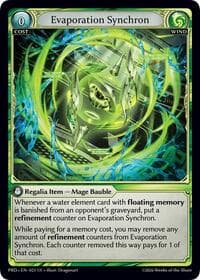 Evaporation Synchron - .asphodel/paradise - Grand Archive TCG card