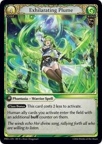 Exhilarating Plume - .asphodel/paradise - Grand Archive TCG card