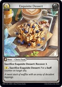 Exquisite Dessert - .asphodel/paradise - Grand Archive TCG card