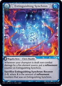 Extinguishing Synchron - .asphodel/paradise - Grand Archive TCG card