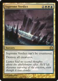 Supreme Verdict - Buy-A-Box Promos - Magic: The Gathering card