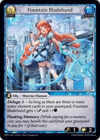 Fountain Bladehand - .asphodel/paradise - Grand Archive TCG card