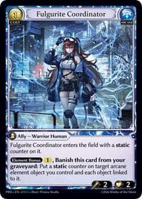 Fulgurite Coordinator - .asphodel/paradise - Grand Archive TCG card