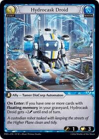 Hydrocask Droid - .asphodel/paradise - Grand Archive TCG card