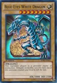 Blue-Eyes White Dragon - Structure Deck: Saga of Blue-Eyes White Dragon - YuGiOh card