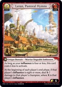 Leran, Pastoral Hymns - .asphodel/paradise - Grand Archive TCG card