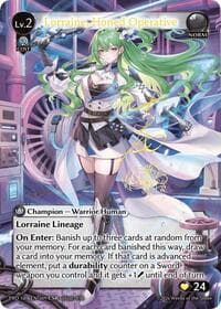 Lorraine, Honed Operative (CSR) - .asphodel/paradise - Grand Archive TCG card