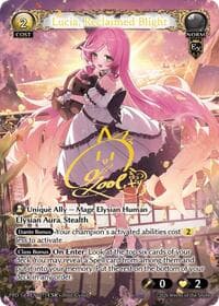Lucia, Reclaimed Blight (CSR) - .asphodel/paradise - Grand Archive TCG card