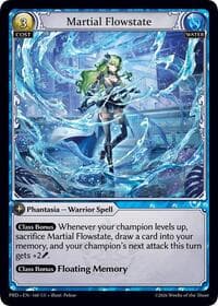 Martial Flowstate - .asphodel/paradise - Grand Archive TCG card