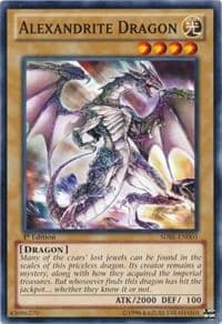 Alexandrite Dragon - Structure Deck: Saga of Blue-Eyes White Dragon - YuGiOh card