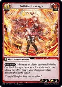 Outfitted Ravager - .asphodel/paradise - Grand Archive TCG card