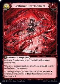 Perfusive Envelopment - .asphodel/paradise - Grand Archive TCG card