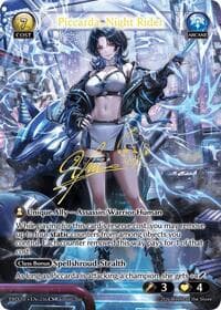 Piccarda, Night Rider (CSR) - .asphodel/paradise - Grand Archive TCG card