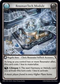 ResonanTech Module - .asphodel/paradise - Grand Archive TCG card