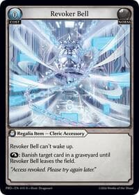 Revoker Bell - .asphodel/paradise - Grand Archive TCG card