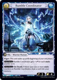 Rumble Coordinator - .asphodel/paradise - Grand Archive TCG card