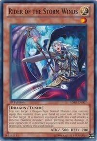 Rider of the Storm Winds - Structure Deck: Saga of Blue-Eyes White Dragon - YuGiOh card