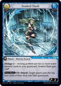 Soaked Slash - .asphodel/paradise - Grand Archive TCG card