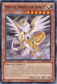 Hieratic Dragon of Tefnuit - Structure Deck: Saga of Blue-Eyes White Dragon - YuGiOh card