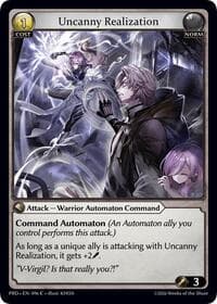 Uncanny Realization - .asphodel/paradise - Grand Archive TCG card
