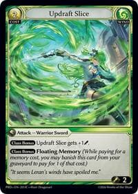 Updraft Slice - .asphodel/paradise - Grand Archive TCG card