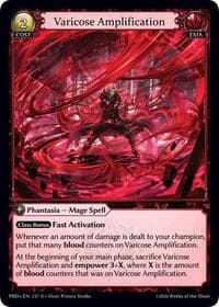 Varicose Amplification - .asphodel/paradise - Grand Archive TCG card