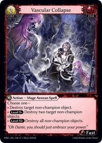 Vascular Collapse - .asphodel/paradise - Grand Archive TCG card
