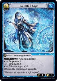 Waterfall Sage - .asphodel/paradise - Grand Archive TCG card