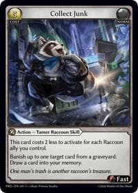 Collect Junk (Interference Curio Foil) - .asphodel/paradise - Grand Archive TCG card
