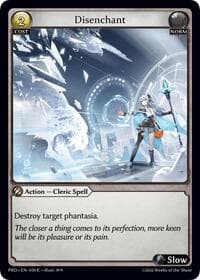 Disenchant (Interference Curio Foil) - .asphodel/paradise - Grand Archive TCG card