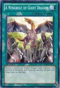 A Wingbeat of Giant Dragon - Structure Deck: Saga of Blue-Eyes White Dragon - YuGiOh card