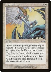 Angelic Favor - Nemesis - Magic: The Gathering card