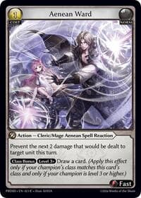 Aenean Ward - .asphodel/paradise Starter Decks - Grand Archive TCG card