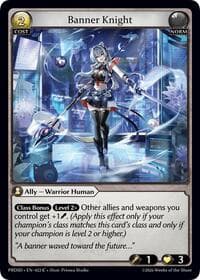 Banner Knight - .asphodel/paradise Starter Decks - Grand Archive TCG card