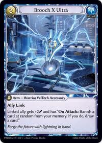 Brooch X Ultra - .asphodel/paradise Starter Decks - Grand Archive TCG card